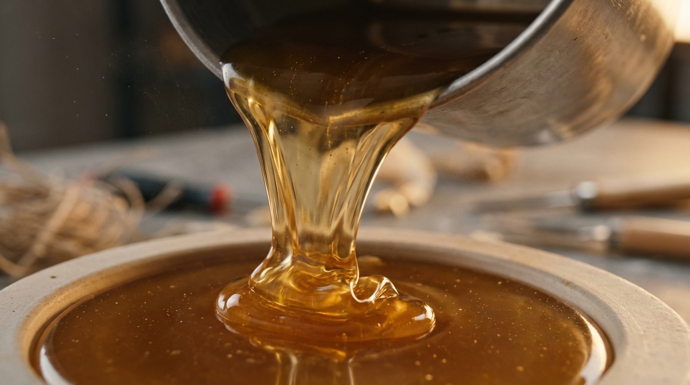 melting wax