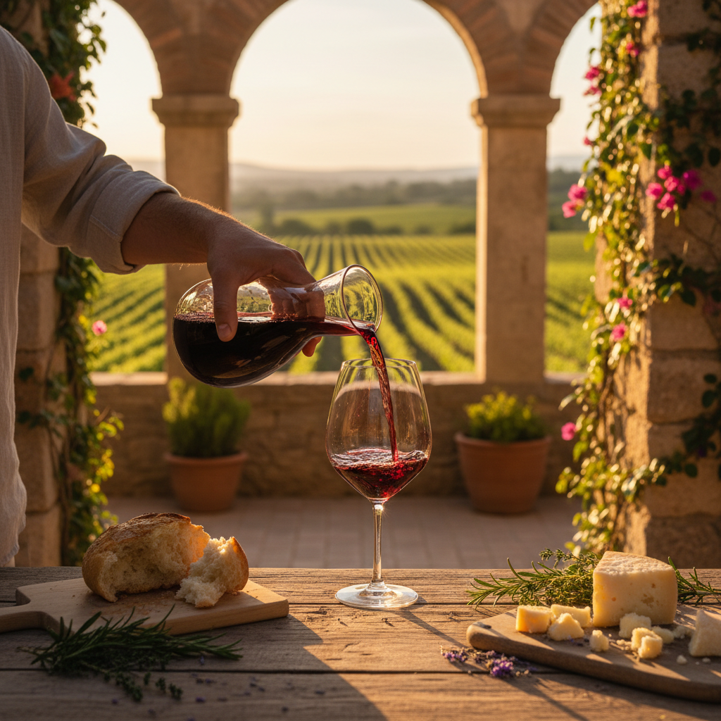 tuscany wine tasting