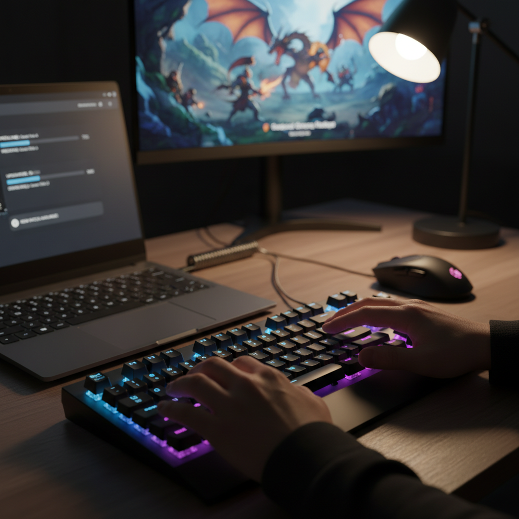 gaming laptop keyboard