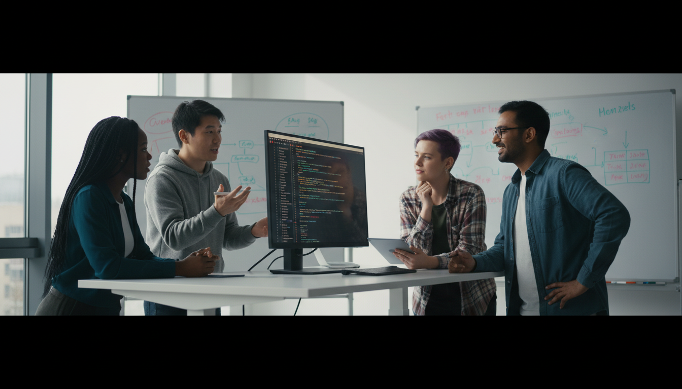 diverse tech team