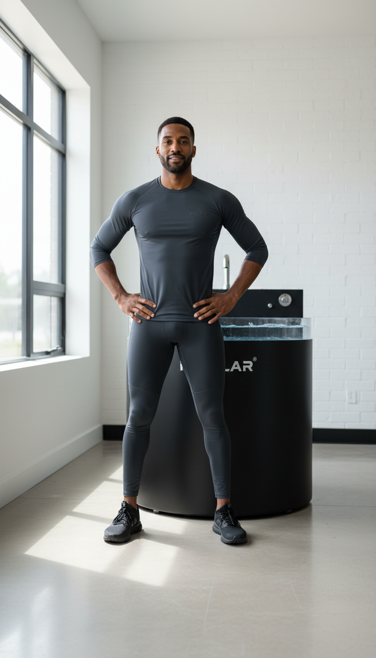 calm athlete