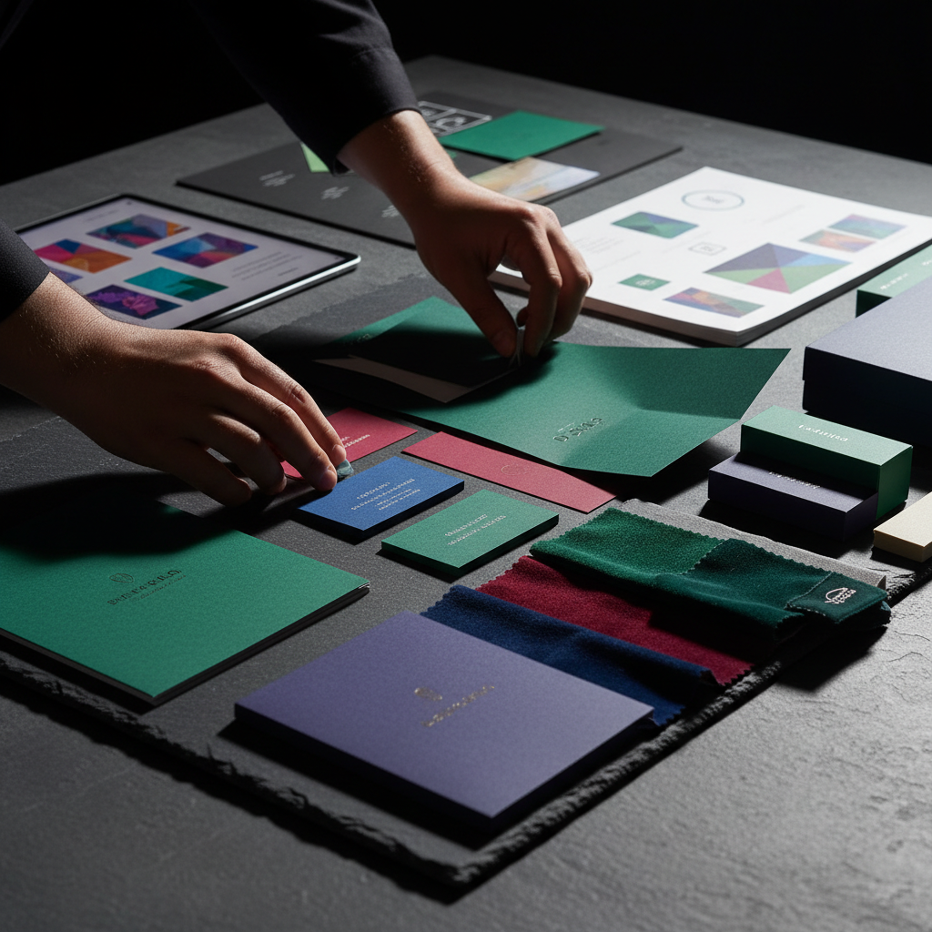 marketing materials photography