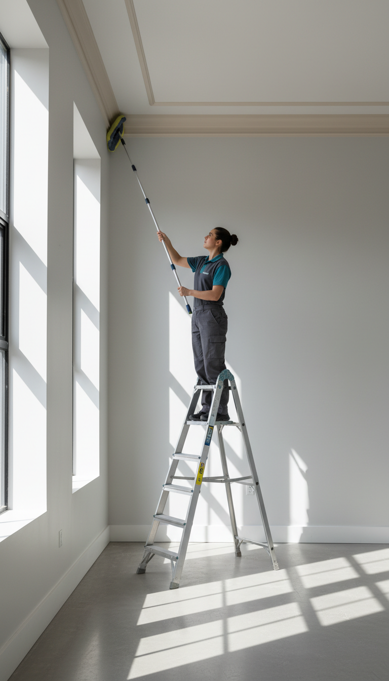 ceiling cleaning