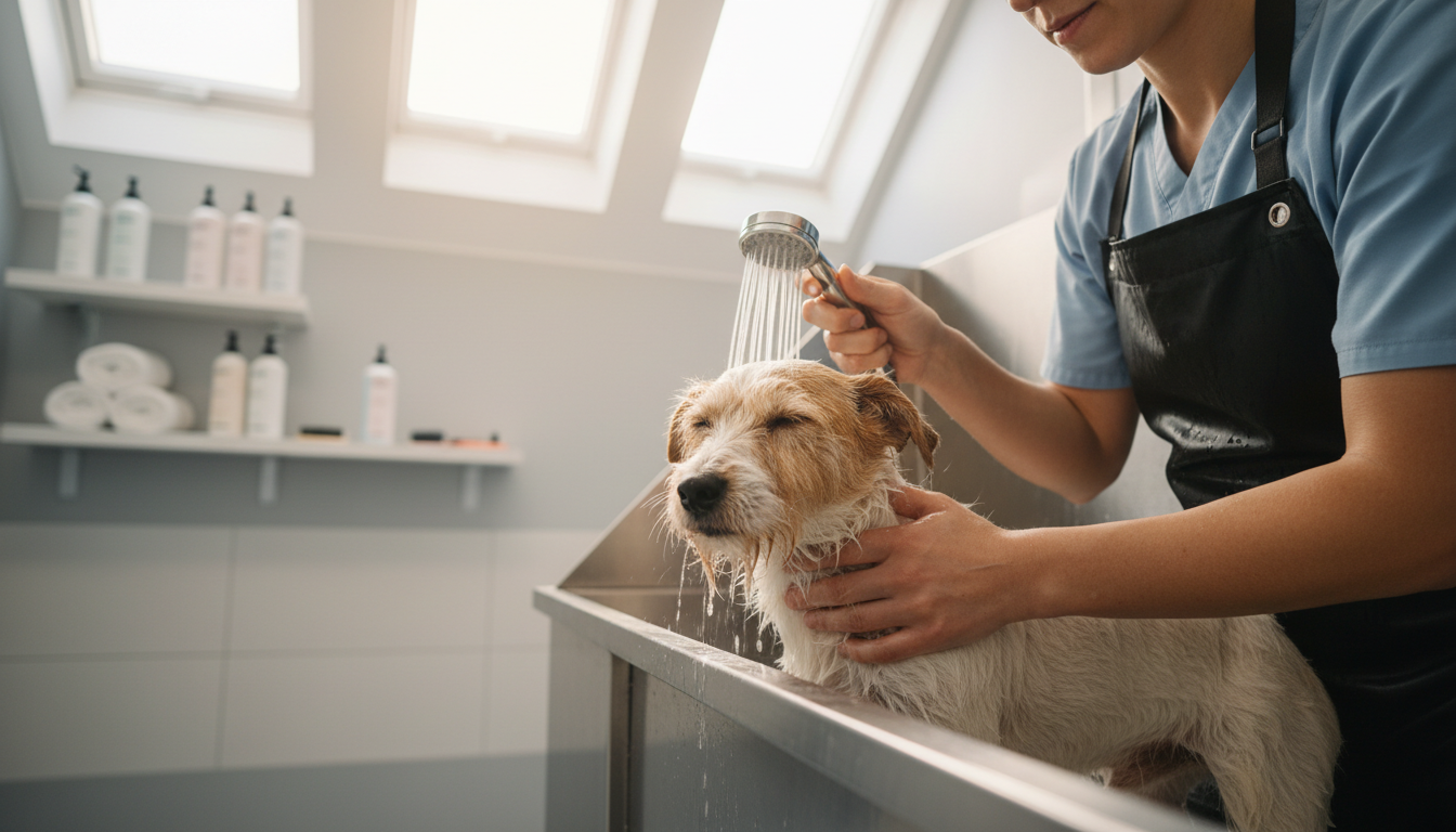 dog bath
