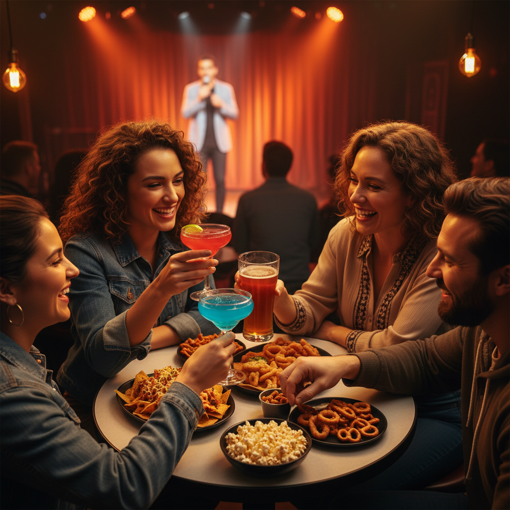 modern comedy venue