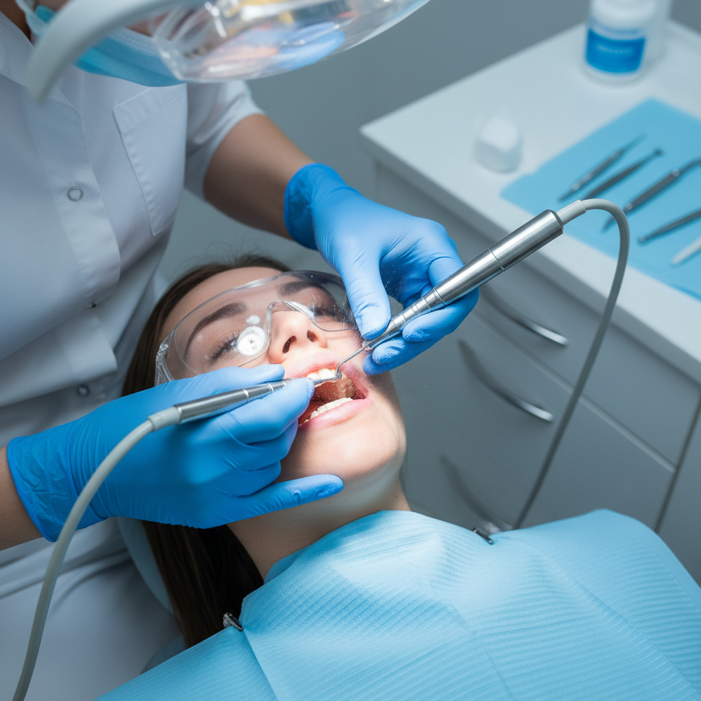 professional teeth cleaning