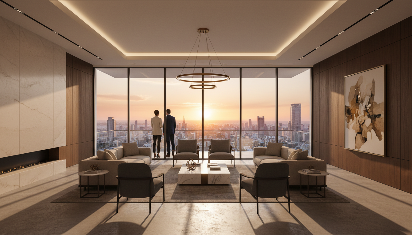 luxury cityscape