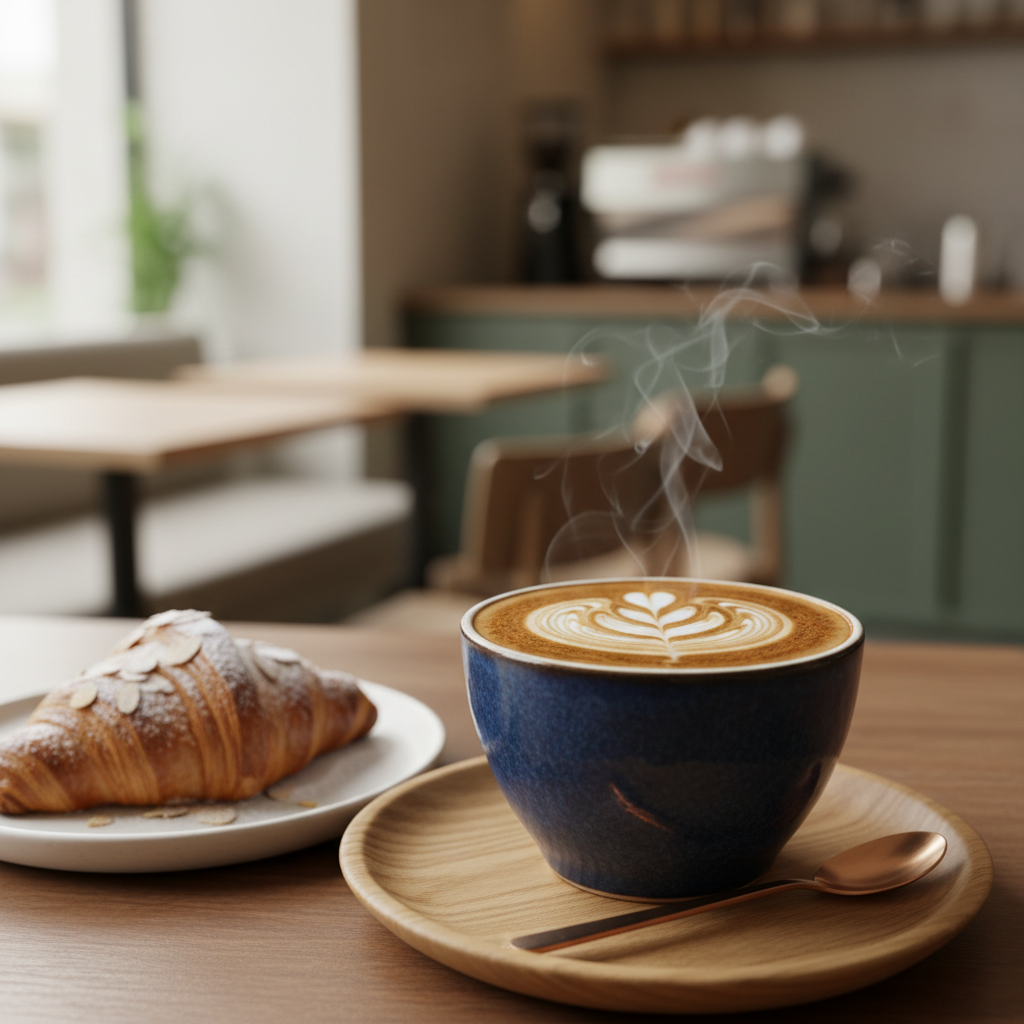 coffee garnishing