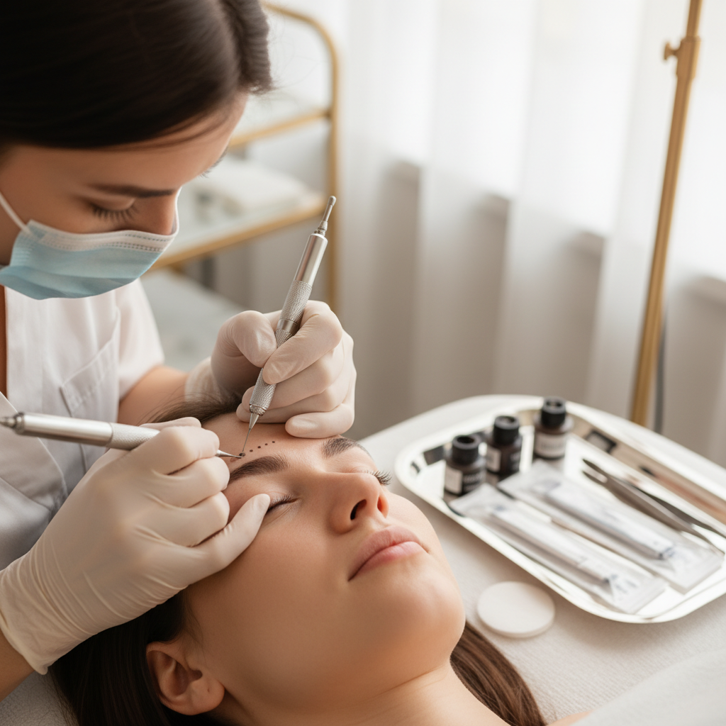 microblading procedure
