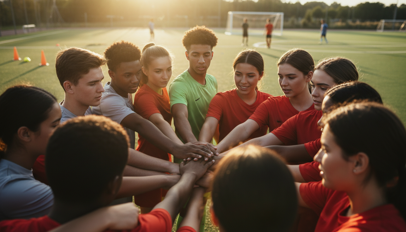 football teamwork