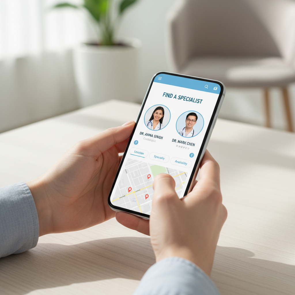 healthcare search