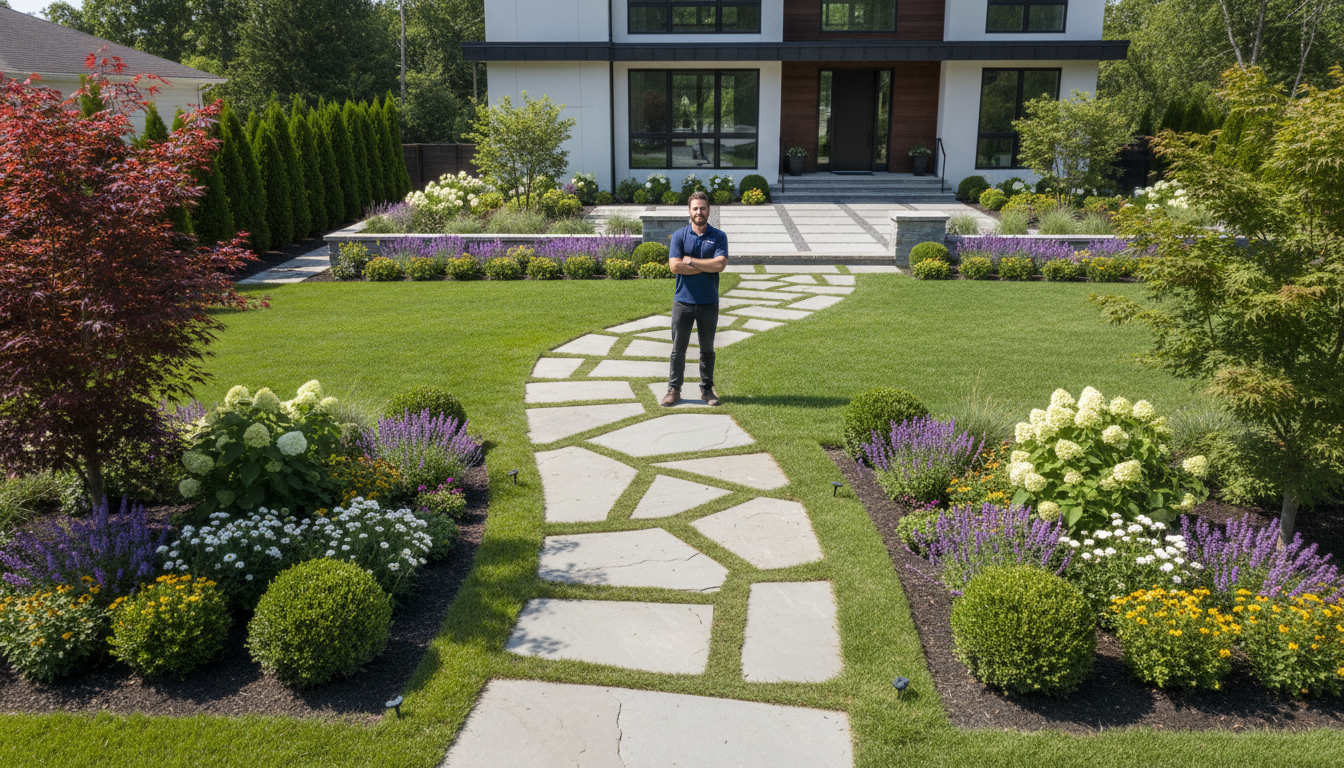 landscaping project