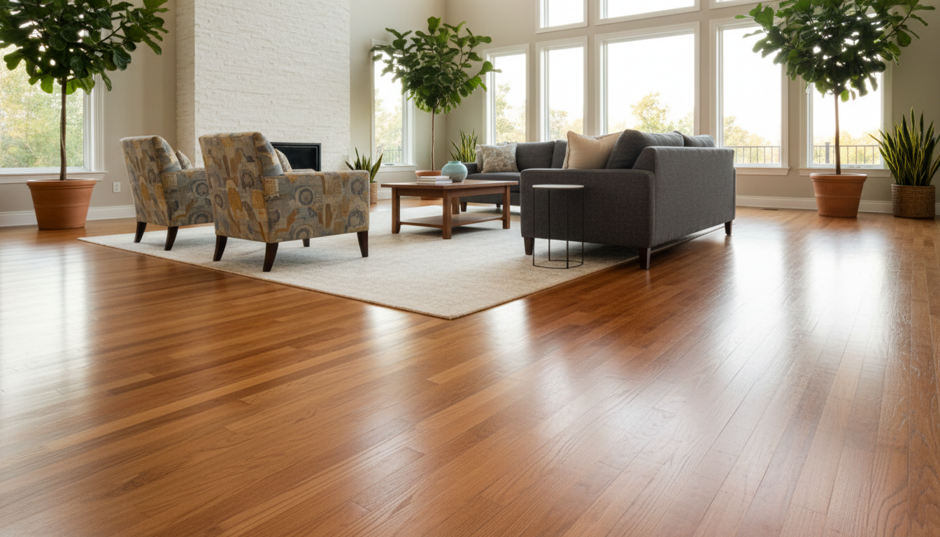 damaged wood floor