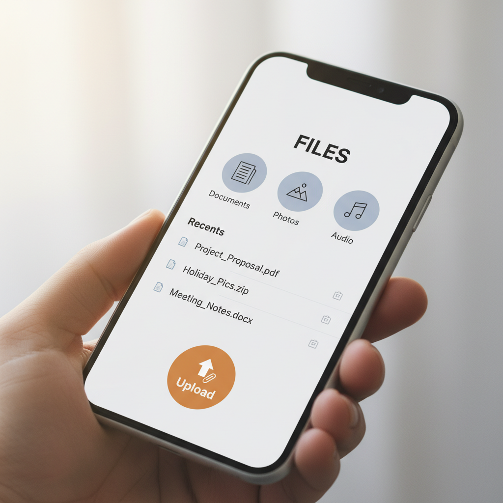 mobile app interface