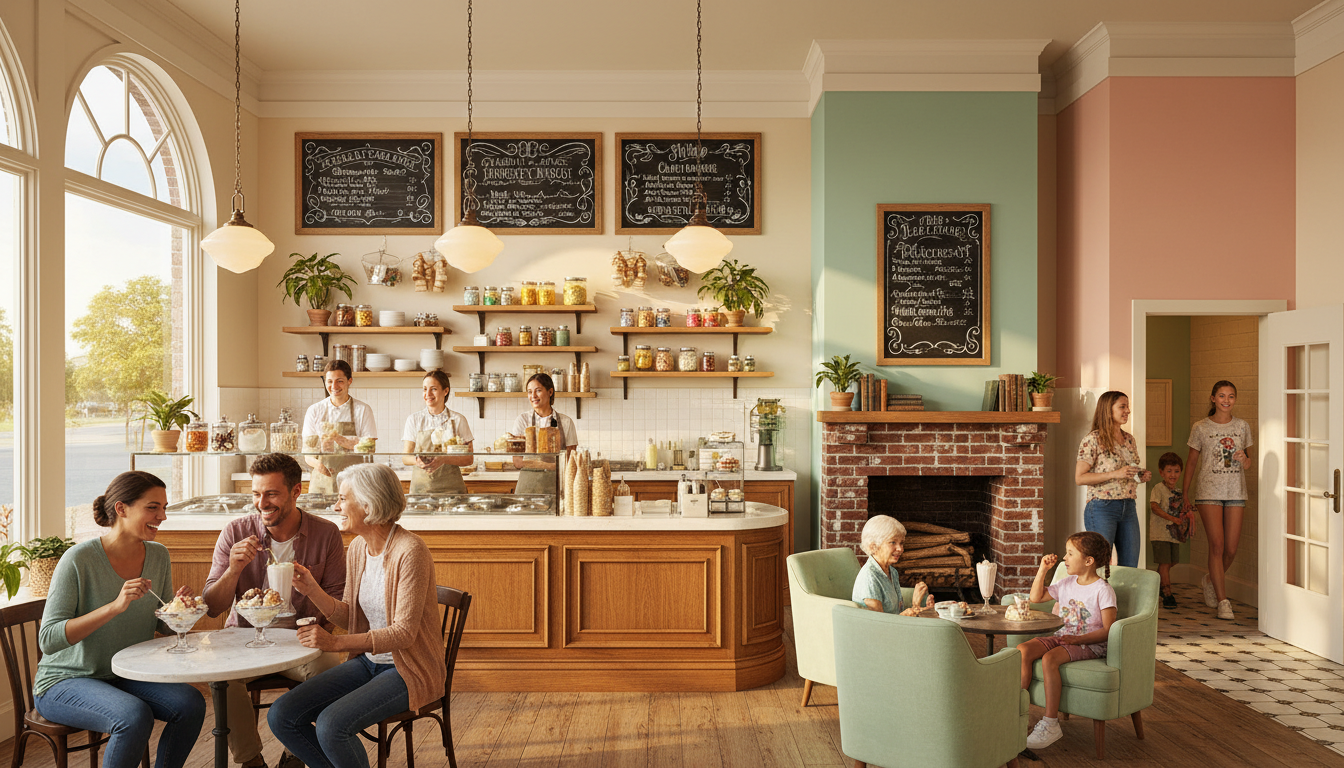 ice cream shop