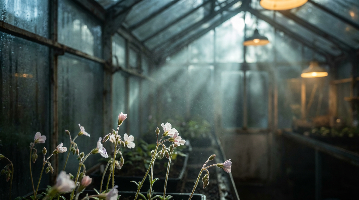 greenhouse rain