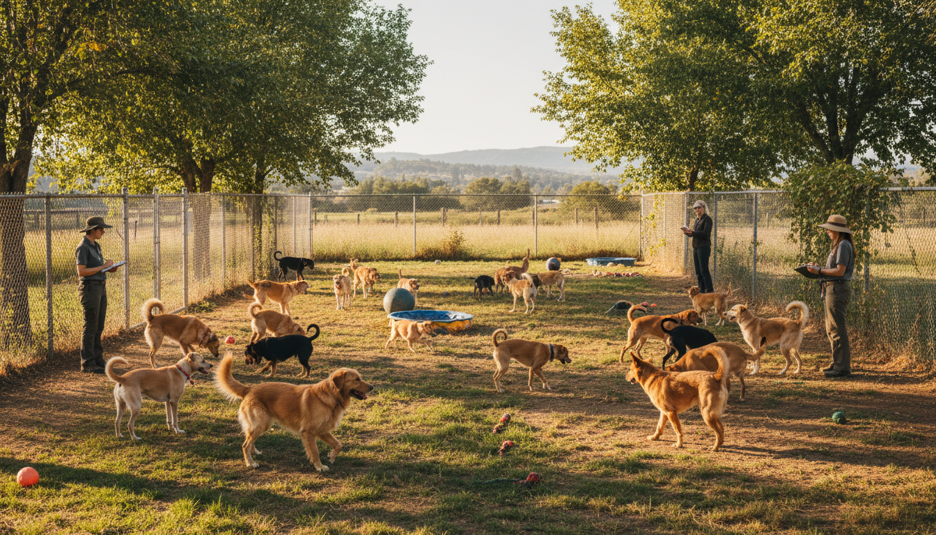 dog rescue center