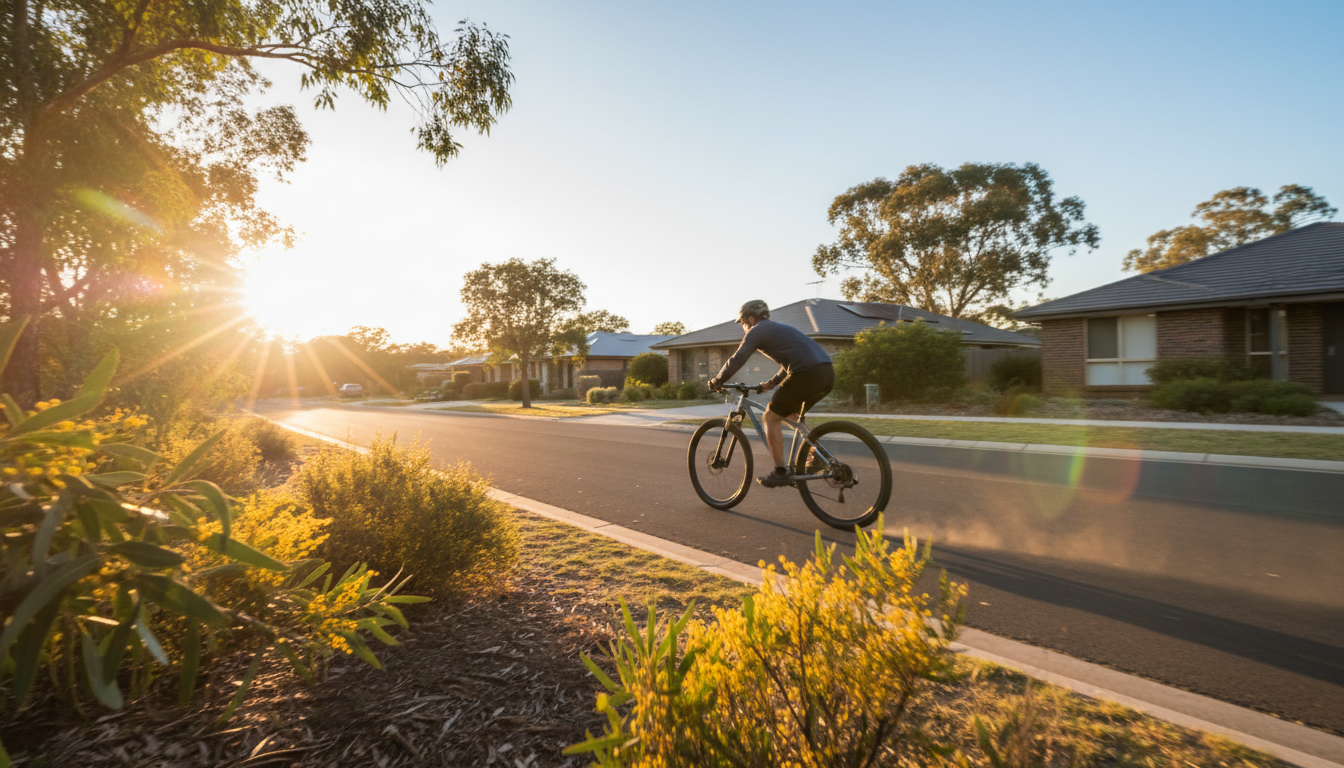 swan river cycling