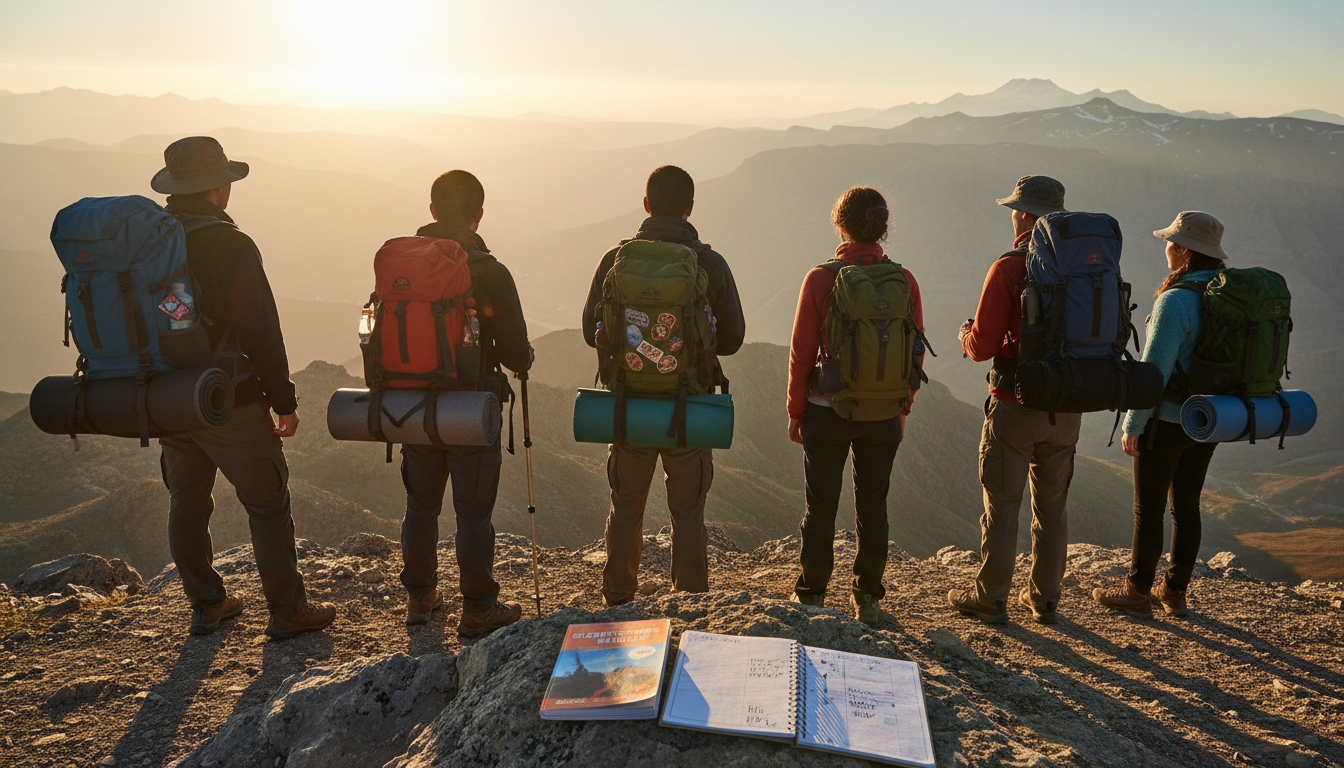 backpackers adventure