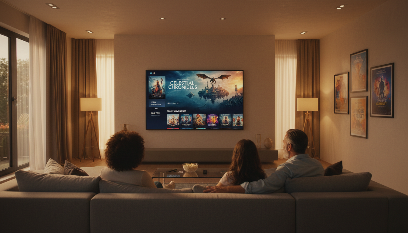 smart tv living room