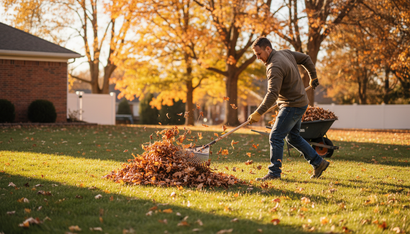 fall yard work