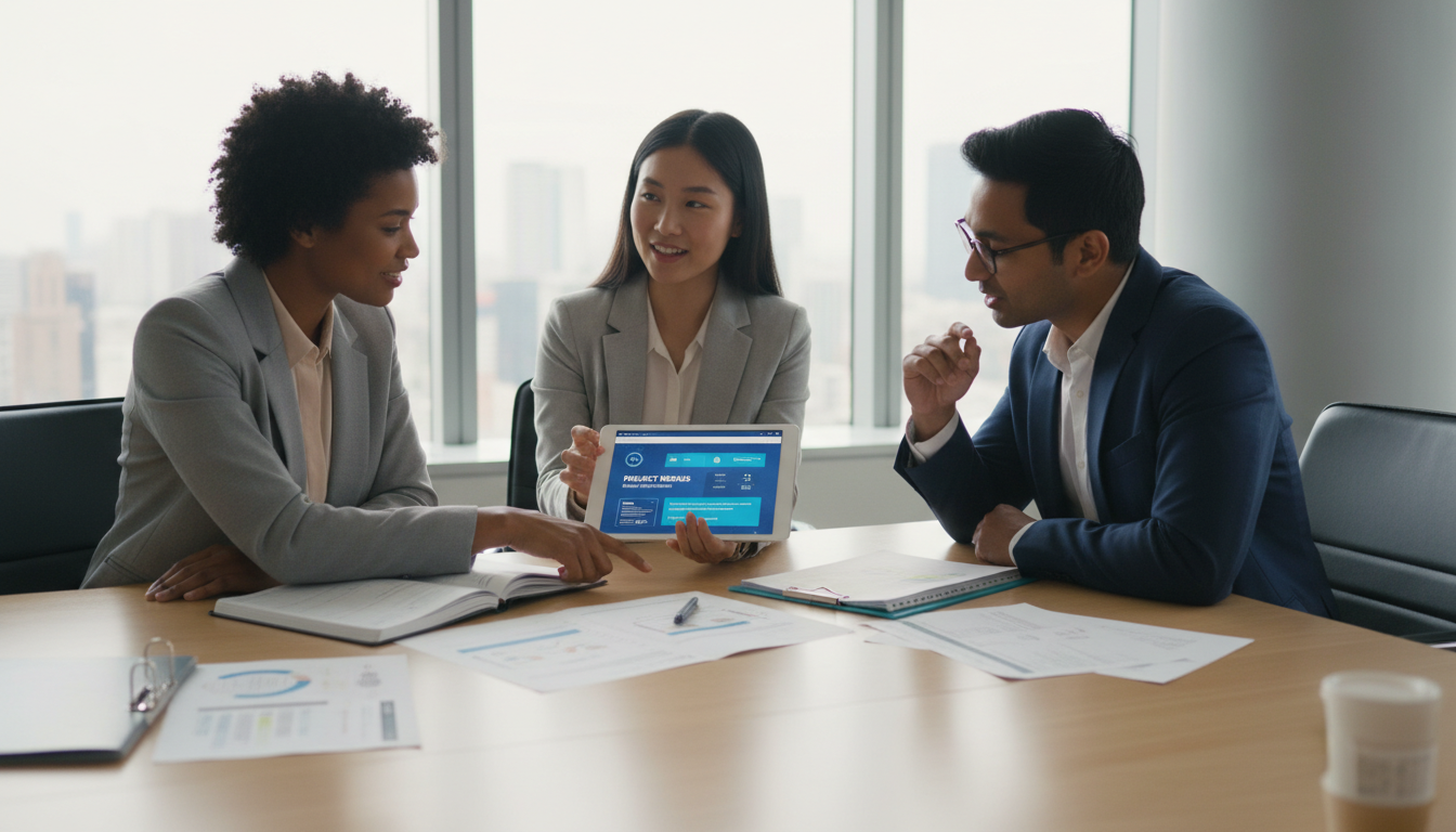 workplace discussion