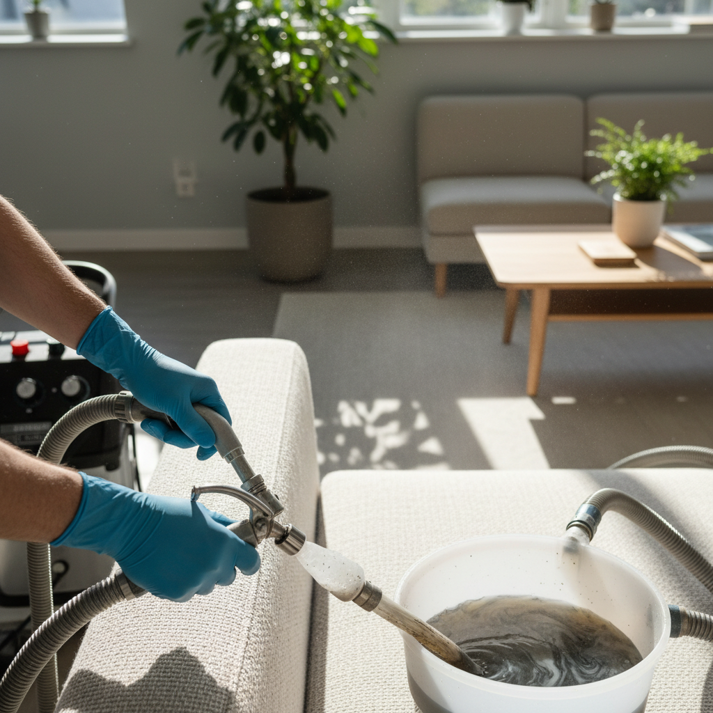 professional upholstery cleaning