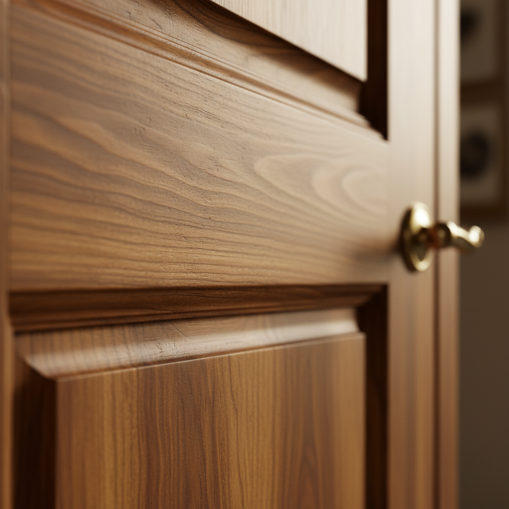 wooden door