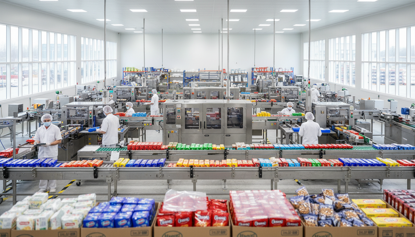 food packaging line