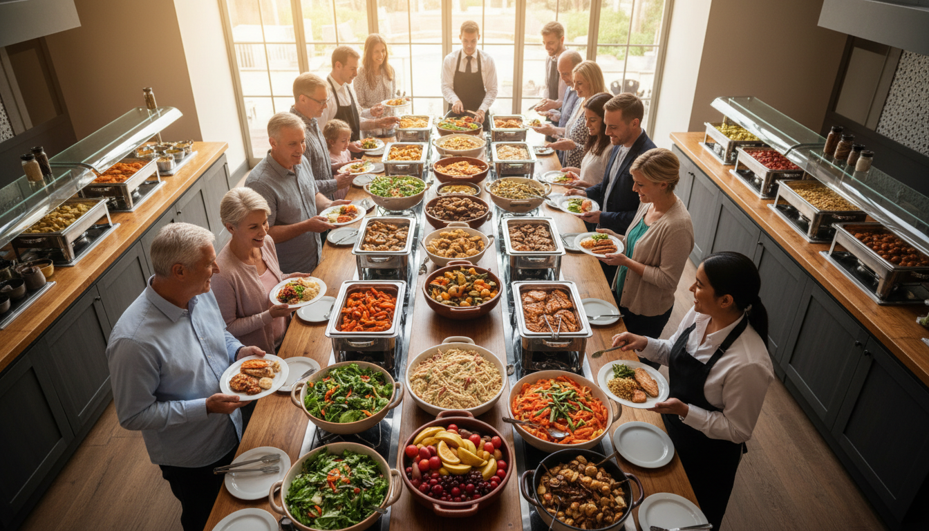 buffet service