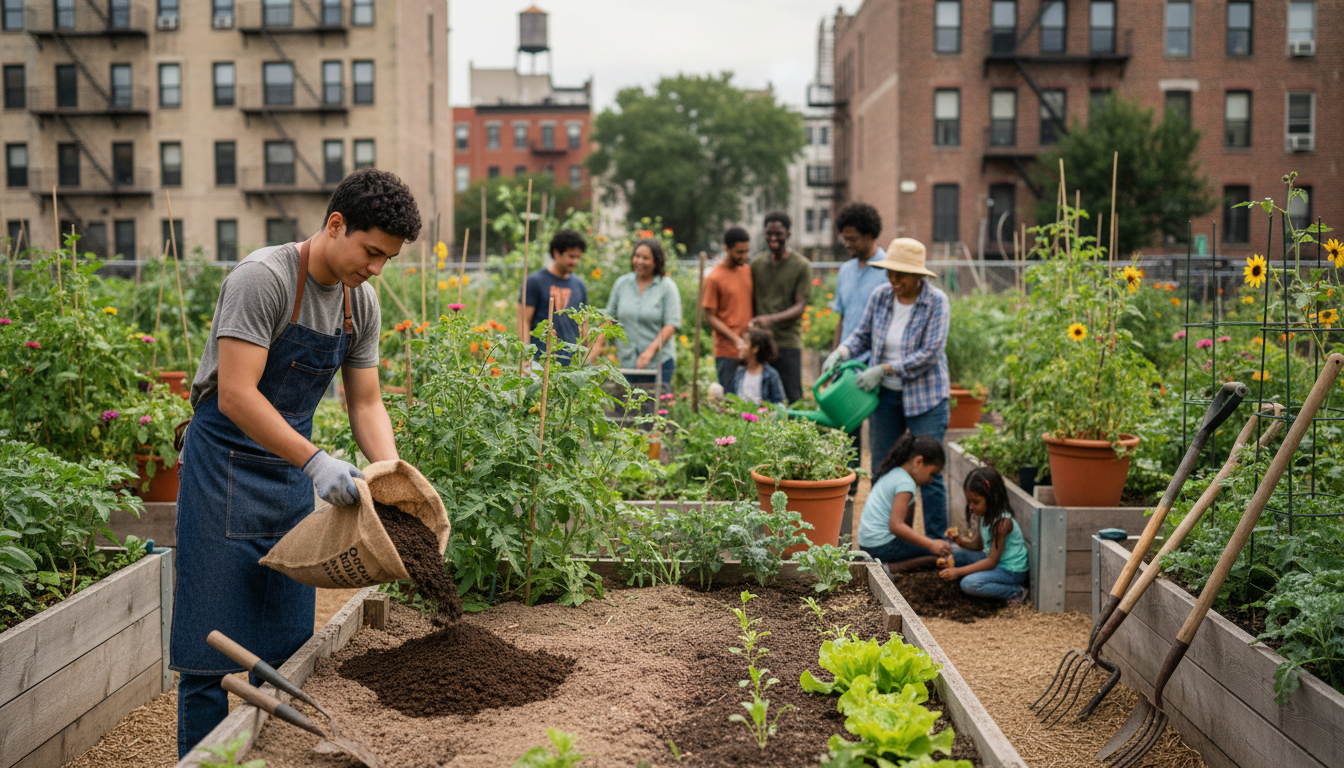 organic garden