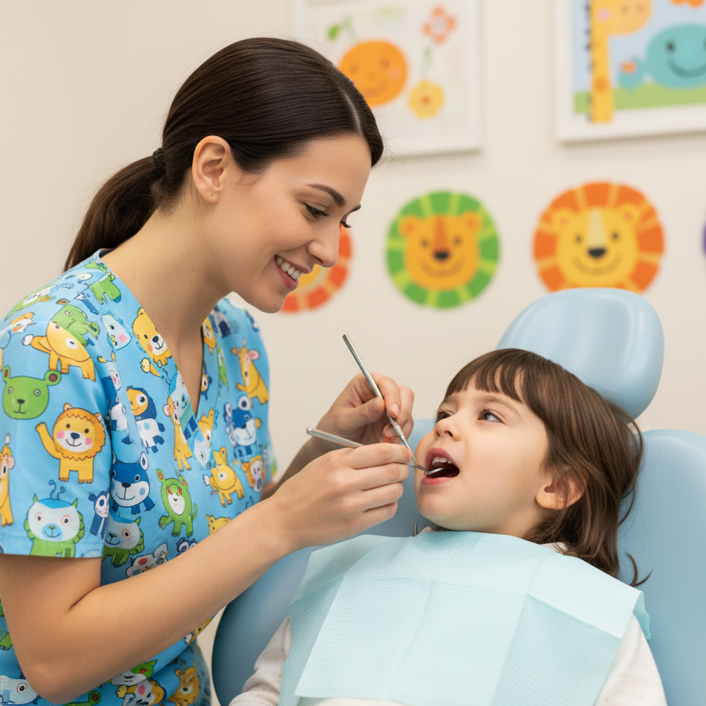 child dentist preparation