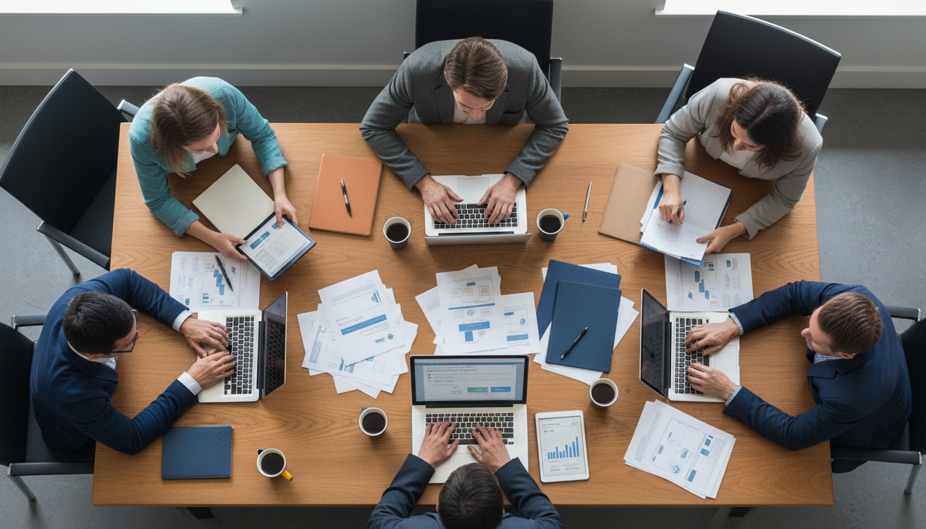 collaborative team