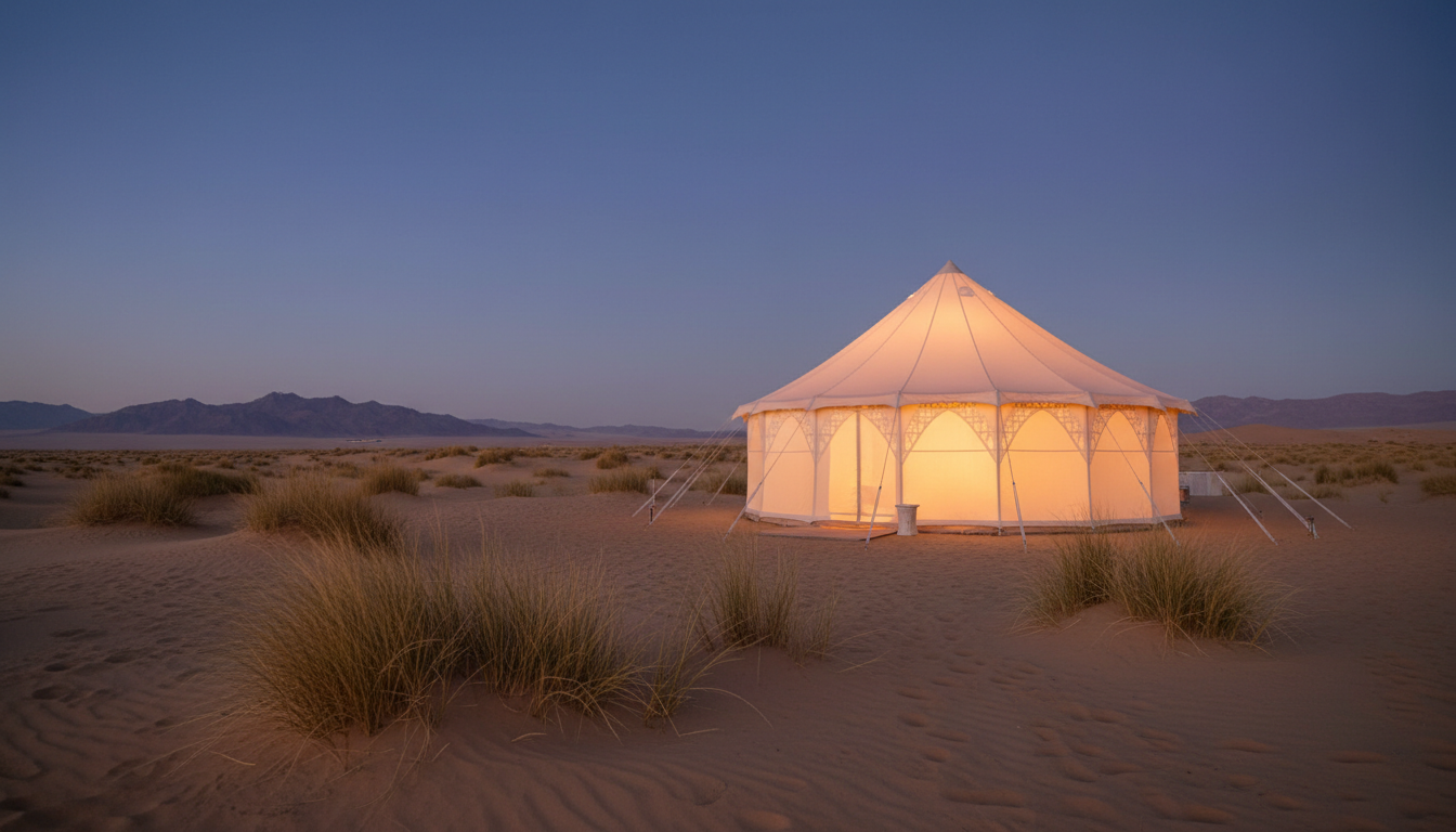 luxury tent