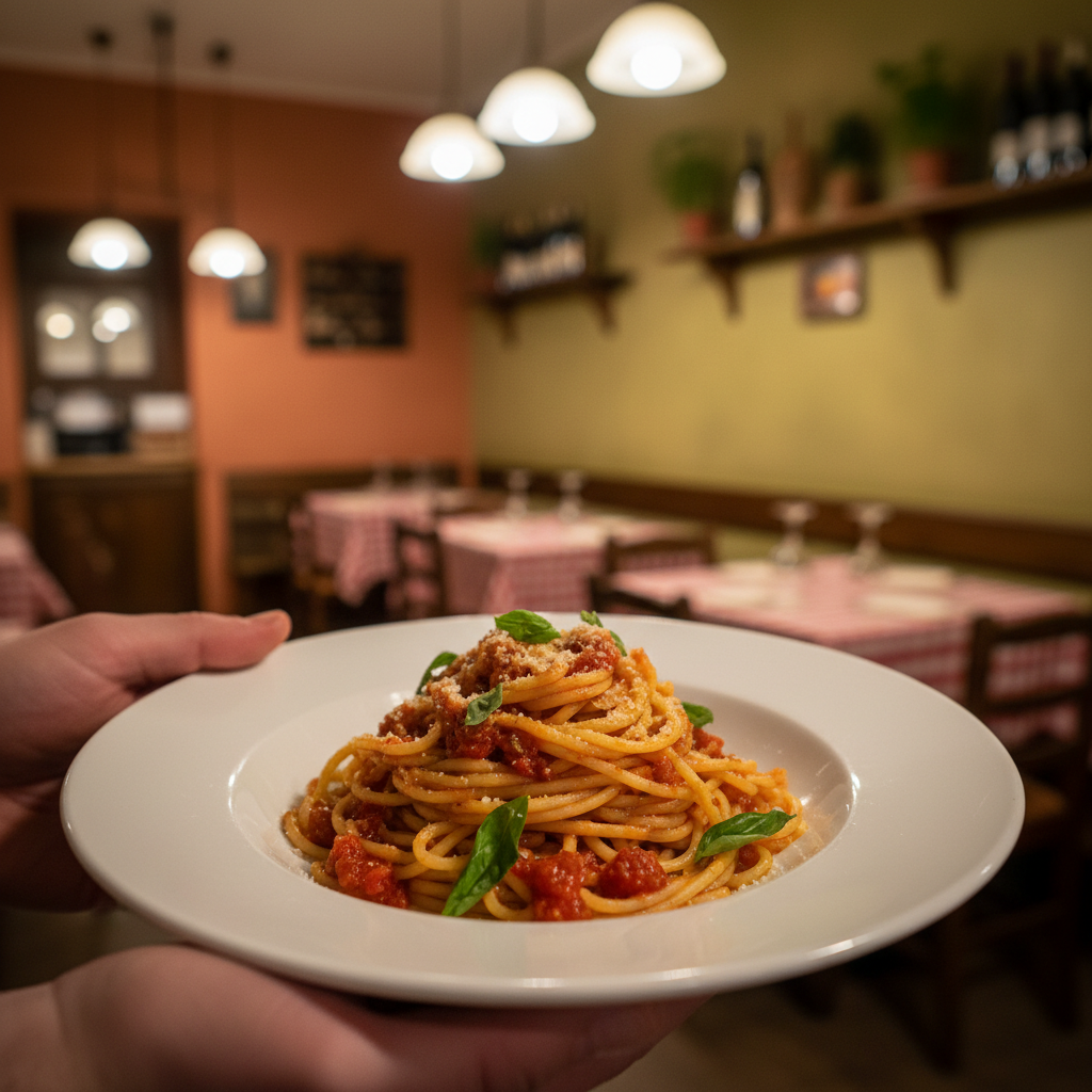 fusion Italian dish