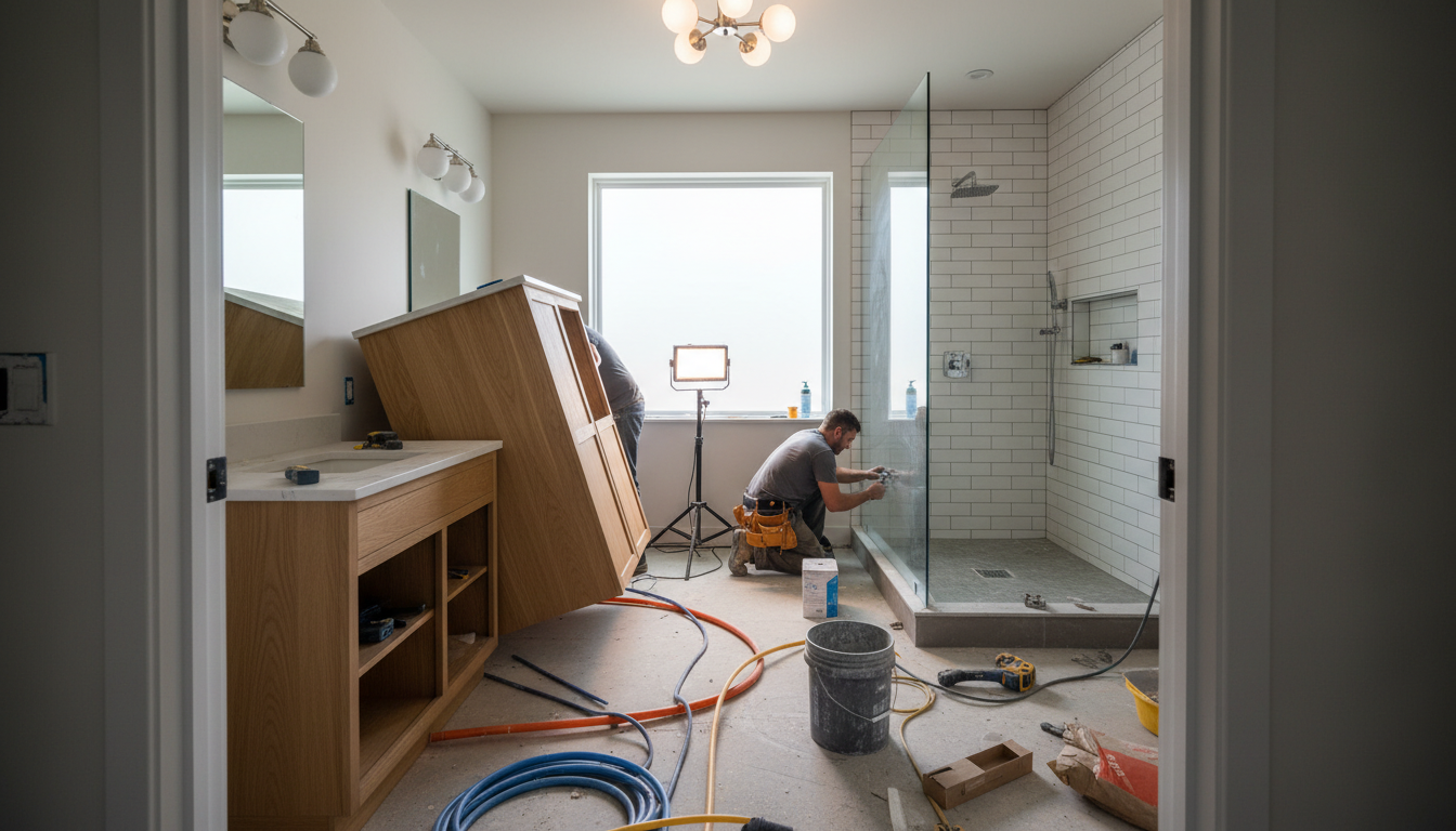bathroom remodel