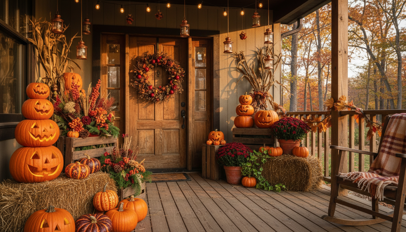 autumn home curb appeal