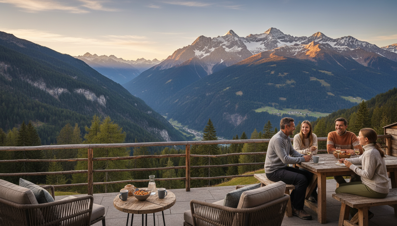 mountain views