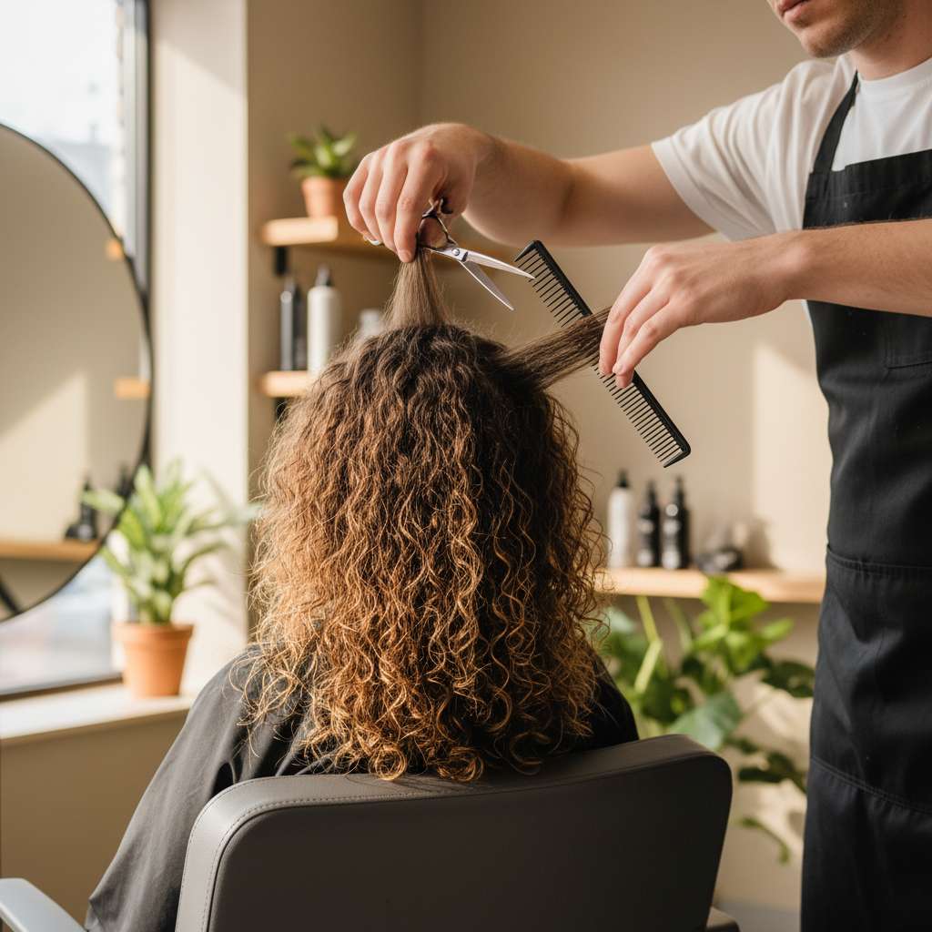 professional hair stylist