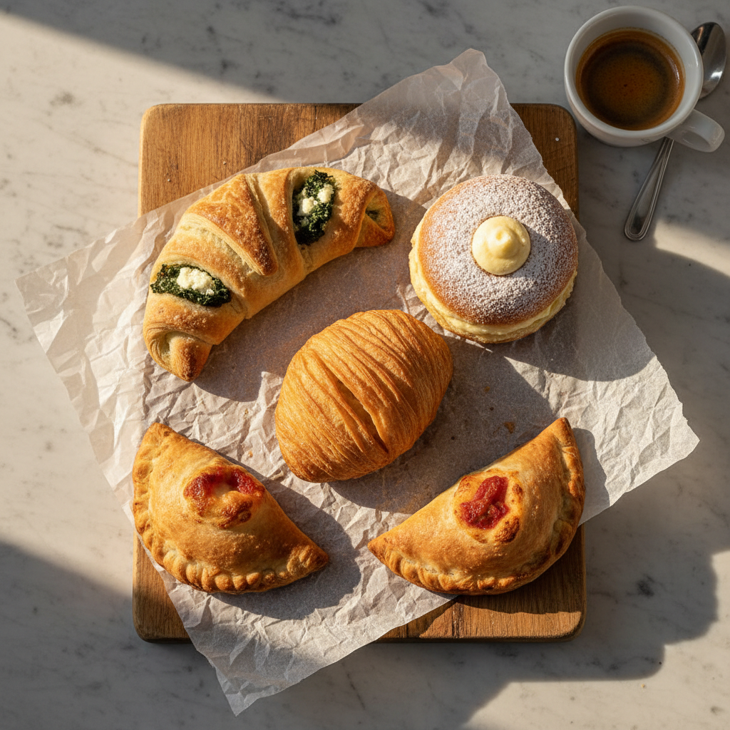 italian pastries coffee