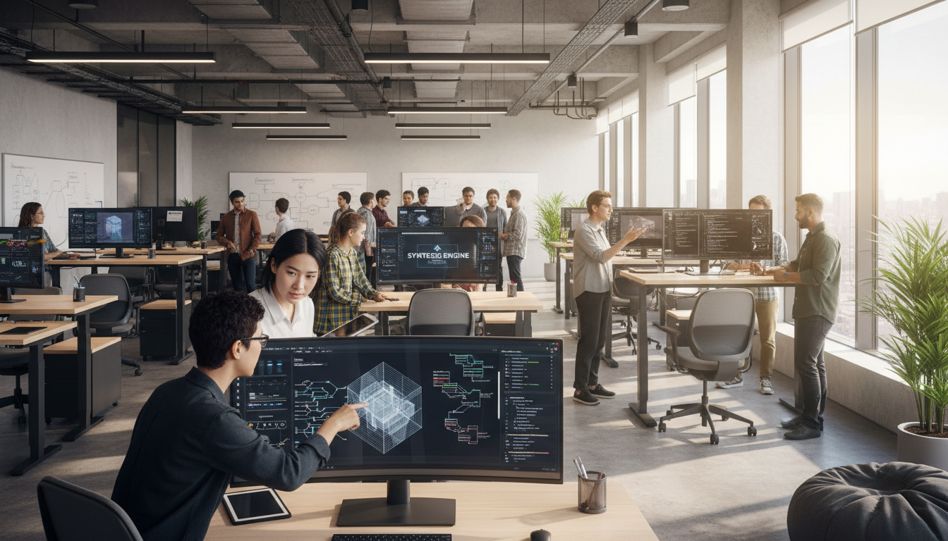 tech workspace