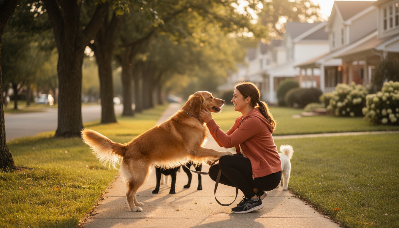 dog sitter welcome