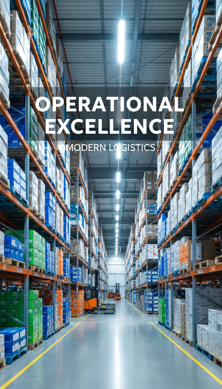 warehouse shelves