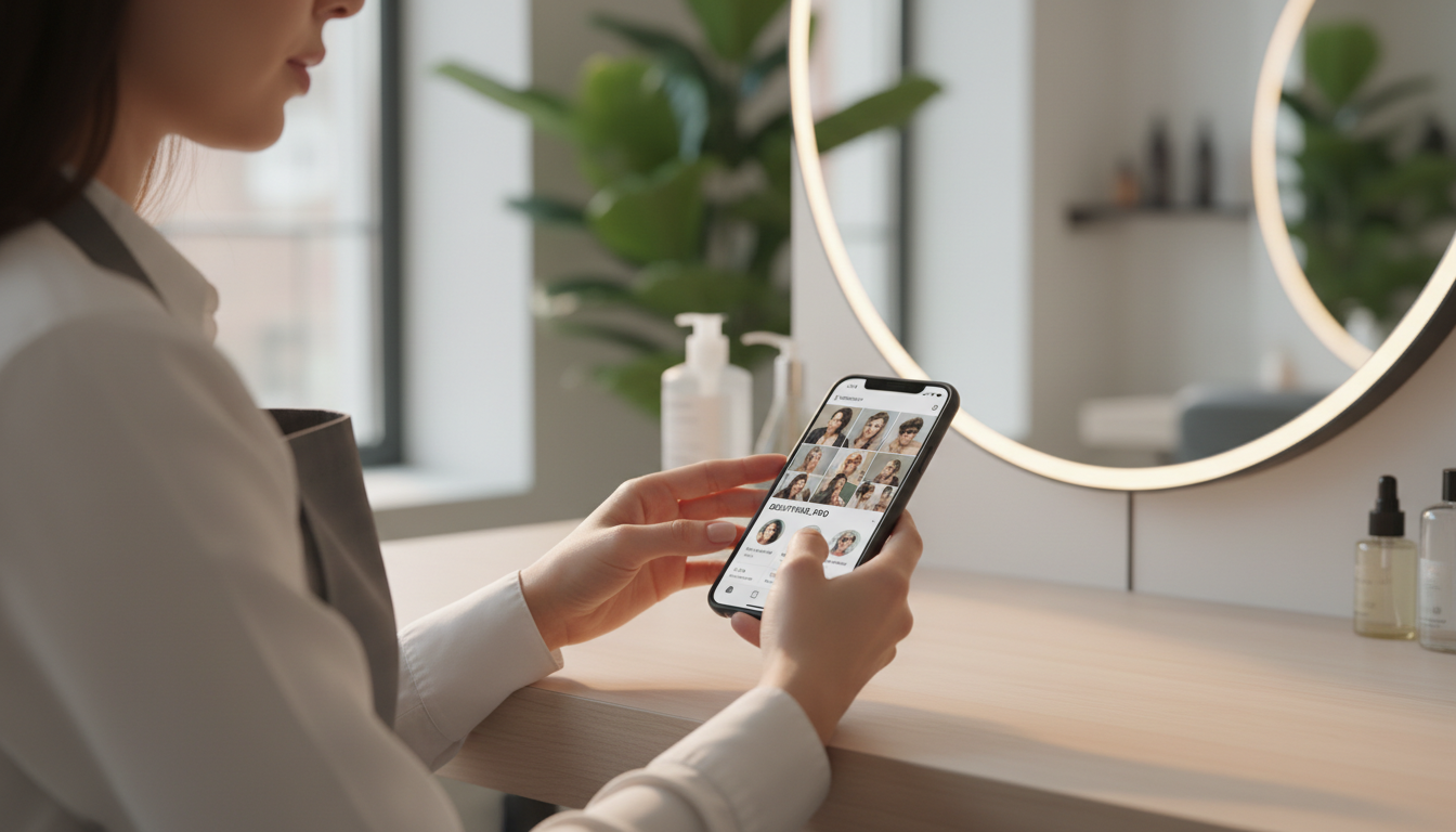 mobile app beauty