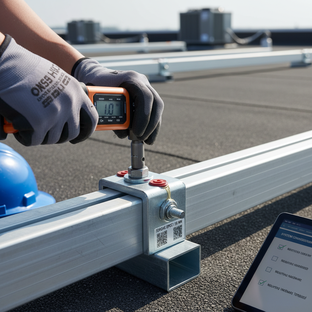 solar panel mounting