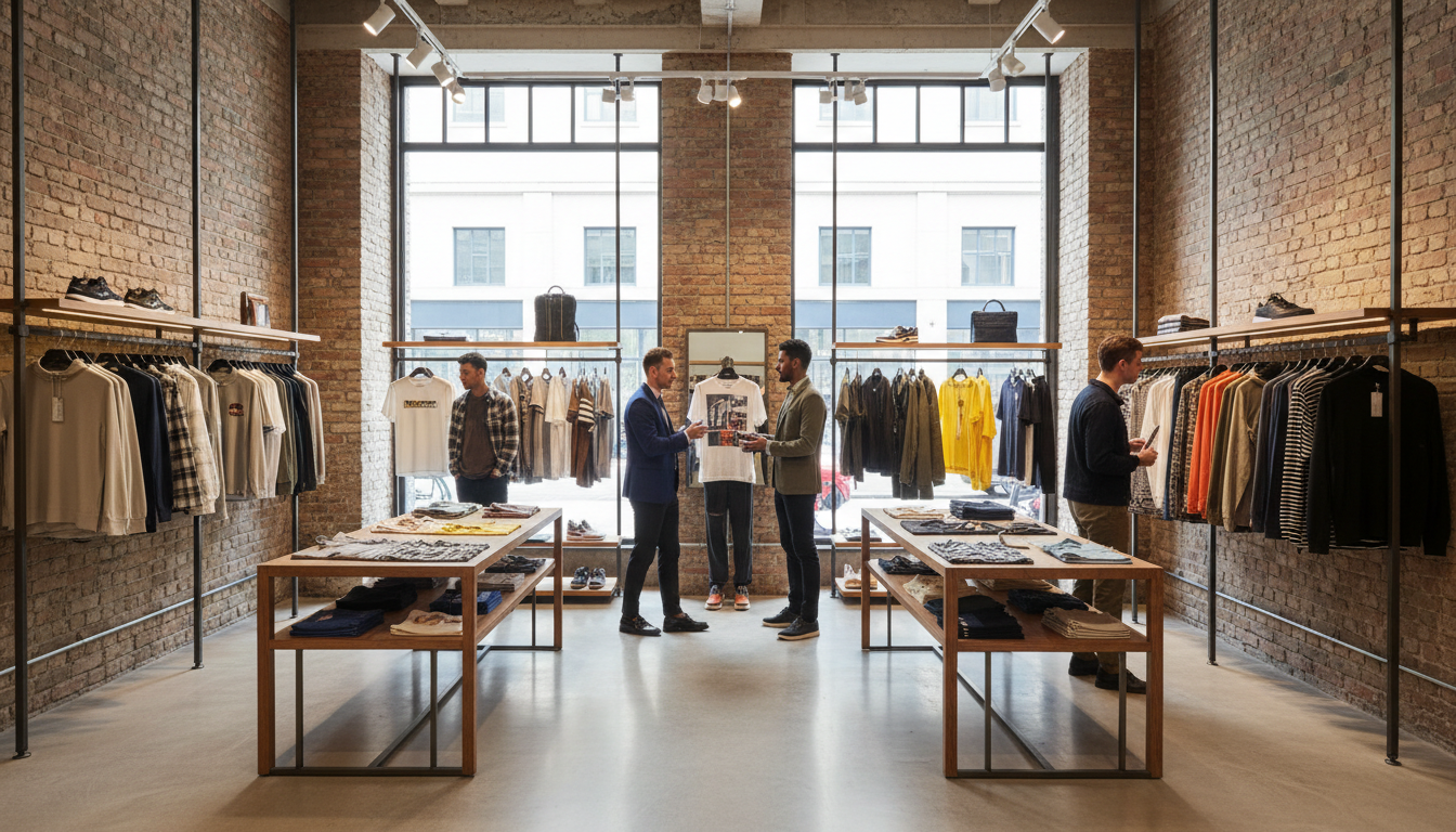 menswear shop