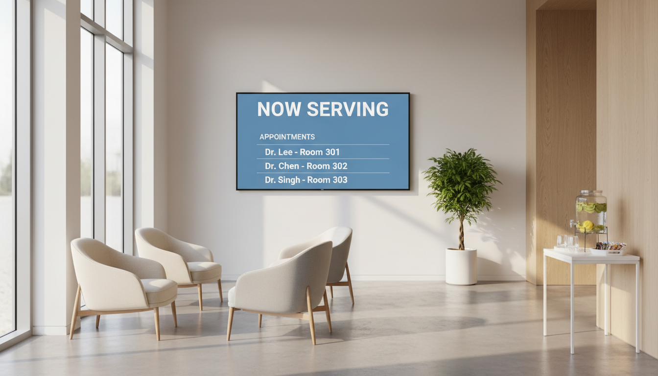comfortable waiting room