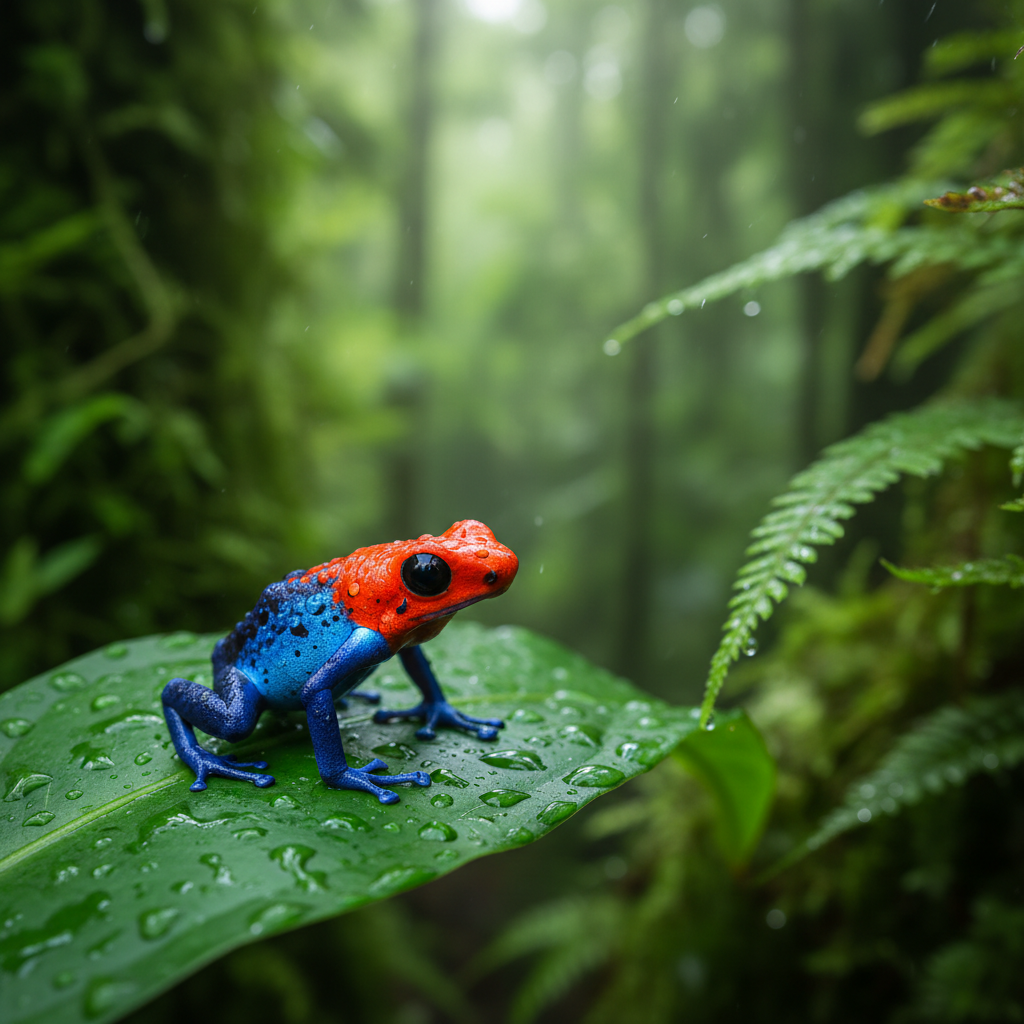 red eyed tree frog