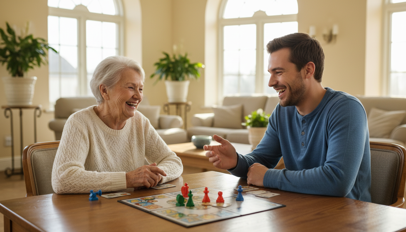 happy residents