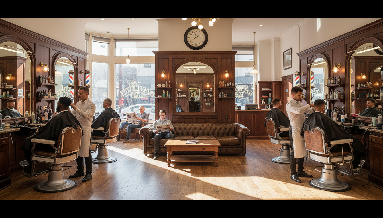 barber shop exterior
